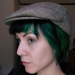 Brixton newspaper boy flat cap